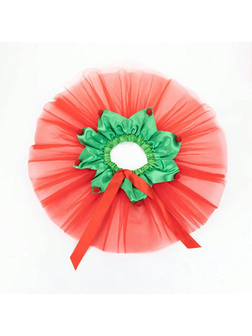 Girls' Christmas Sequins Tutu Skirt, Fashion Versatile