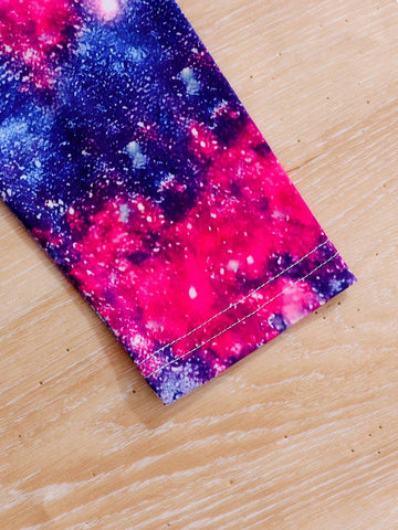 Girls Colorful Unicorn Digital Print Dress, Autumn/Winter