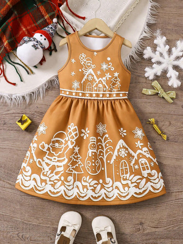 Girl's Fashion Casual Sweet Cute 3D Jacquard Air Layer Hairband, Christmas Santa Claus, Gingerbread Man, Christmas Tree, Flower, House Pattern, Vivid Layered