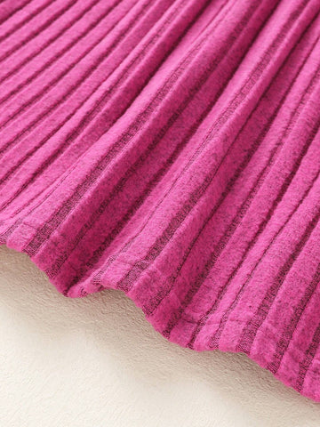 Girls Pink Long Sleeve Bowknot Dress, Autumn/Winter