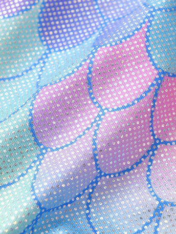 Girls Princess Dresses Flying Sleeve Young Girl Dress Irregular Tulle Chidlren Birthday Party Costumes Elegant Girls Performance Clothes