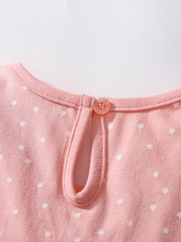 Girls' Princess Pure Cotton Cute Dress, Baby & Children Summer Dress