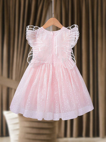 Girls' (Small) Butterfly Print Sundress, Summer