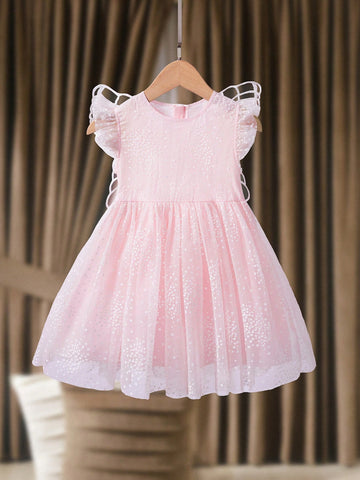 Girls' (Small) Butterfly Print Sundress, Summer