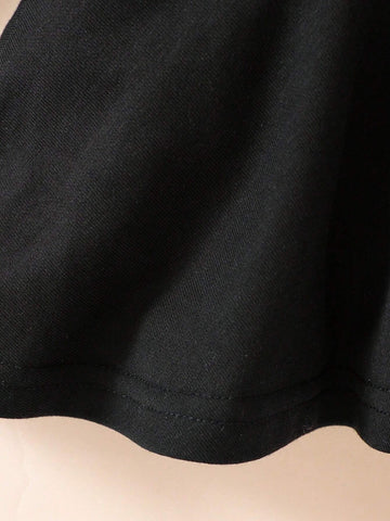 Girls Spring Autumn Long Sleeve Embroidered Casual Dress