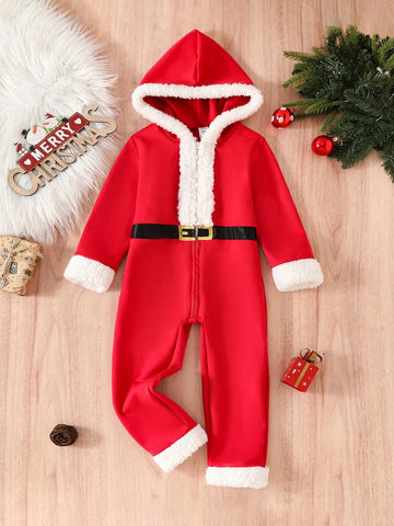 Girls' Stylish Elegant Burgundy Velvet Sleeveless Dress With Ruffle Heart-Shaped Playful 3D Pattern