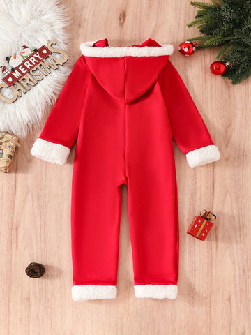 Girls' Stylish Elegant Burgundy Velvet Sleeveless Dress With Ruffle Heart-Shaped Playful 3D Pattern