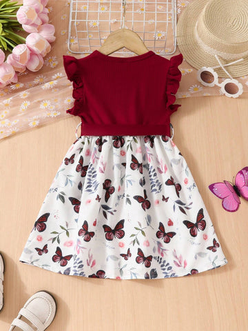 Girls' Summer Dress 2024 New Fashion Princess Dress For Toddler Girl, Baby Girl Summer Outfit