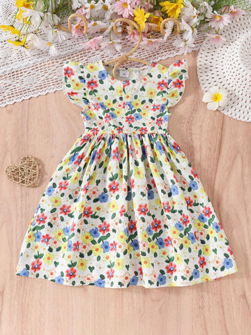 Girls' Summer Dress, New Stylish Princess Dress For Children