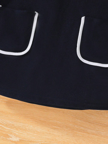 Girls' Summer Ladylike Vest Dress