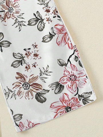 Girls" Summer New Rompers Baby Girls" Floral Printed Jumpsuit For Casual Wear