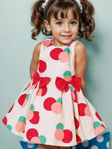 Girls' Summer Princess Dress, New Arrival Short Sleeve Fashionable Dress For Children, Baby Girl Summer Dress