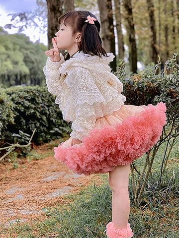 Girls' Tutu Dress Baby's Birthday Party Dress Full Gauze Half Pommel Princess Dress Children's Half Dress