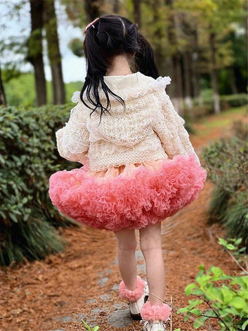 Girls' Tutu Dress Baby's Birthday Party Dress Full Gauze Half Pommel Princess Dress Children's Half Dress