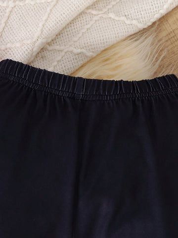 Girls Young Girl Cute Girl Hooded Sweatshirt Set, Autumn/Winter