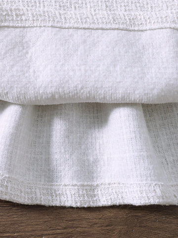 Girls Young Girl Fashion Elegant Plaid Dress + Matching Purse