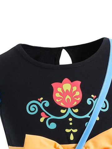 Glamorique Kids Young Girl Sleeveless Minimalist Casual Daily Dress