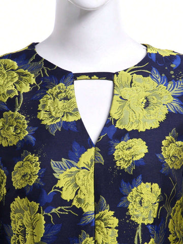 Heavy Industry Luxury Jacquard Banquet Dress