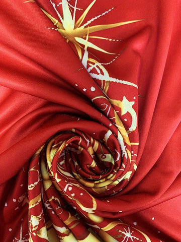 [Holiday Focused] New Christmas Tree & Snowflake Pattern Long Sleeve Dress For Autumn/Winter