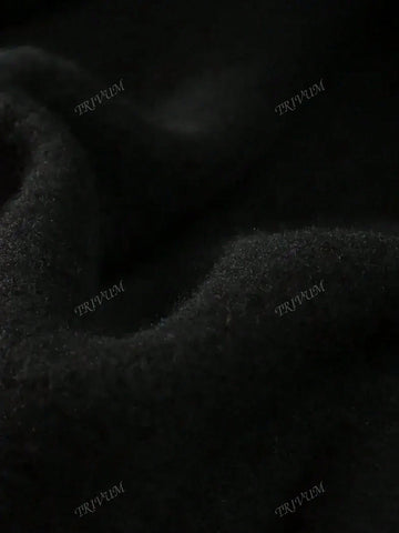 Hoodie Dress Women Dress Black Cartoon Everyday Christmas Dress