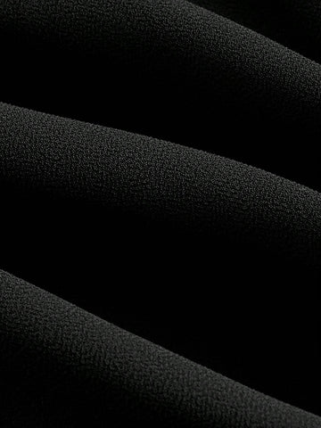 MOD Solid Ruffle Hem Skirt