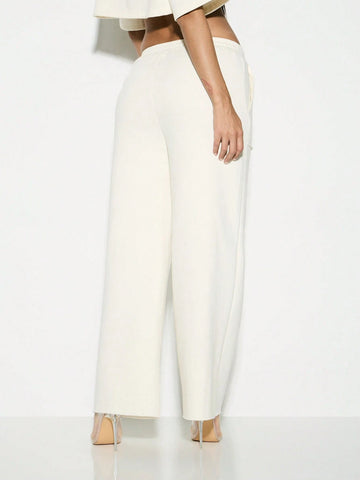 KIZN Straight Leg Raw Hem Sweatpants