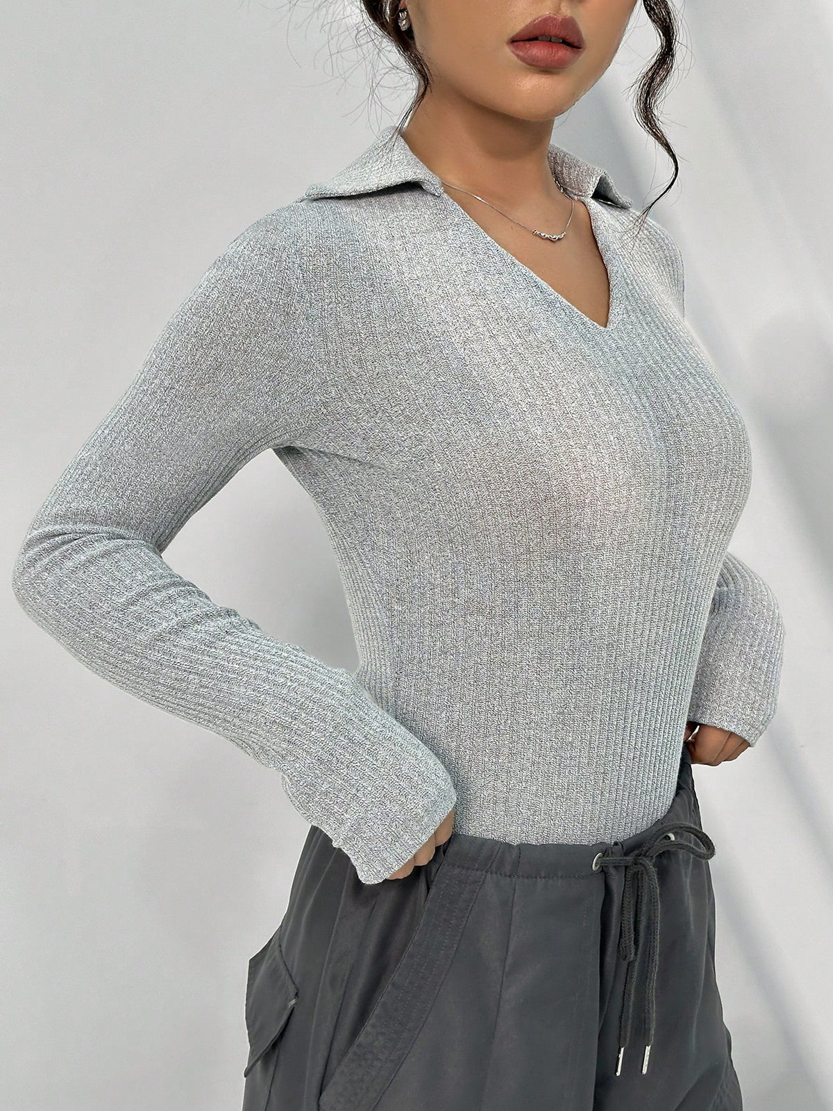 Knitted Texture Bodysuit