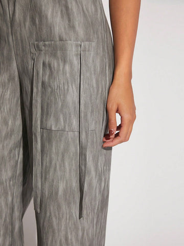 LOVING U Strap Detail Wide Leg Cami Jumpsuit