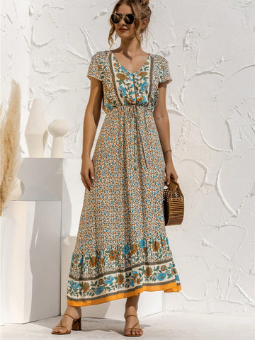 Ladies' Floral Printed Dress