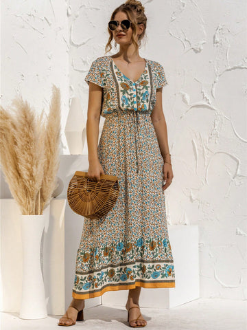 Ladies' Floral Printed Dress