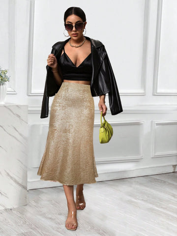 Ladies Plain Simple & Elegant Daily Mermaid Skirt