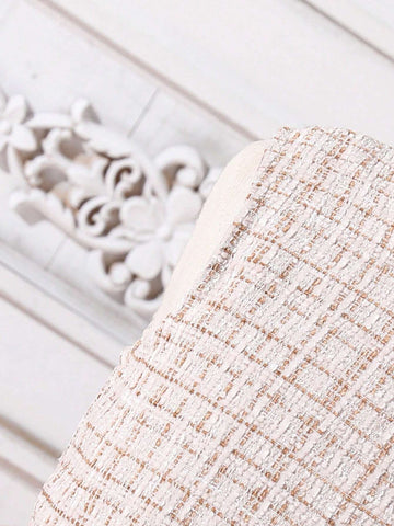 Little Girls' Elegant Pink Mesh Dress With Fabric Patchwork On Top, Custom-Made