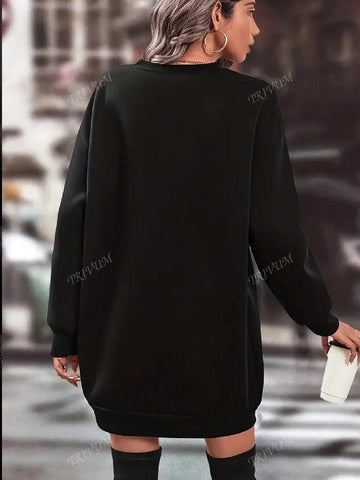 Long Hoodie Butterfly Pattern Women's Wear