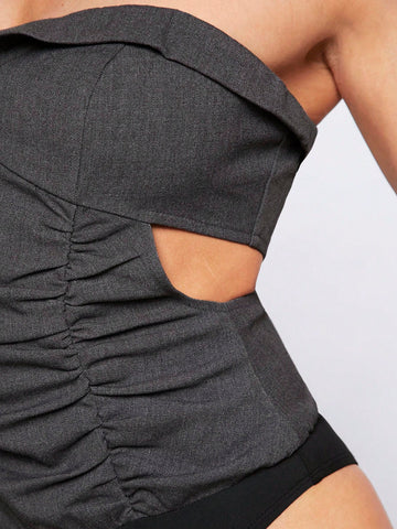 Womens Suiting Bodysuit