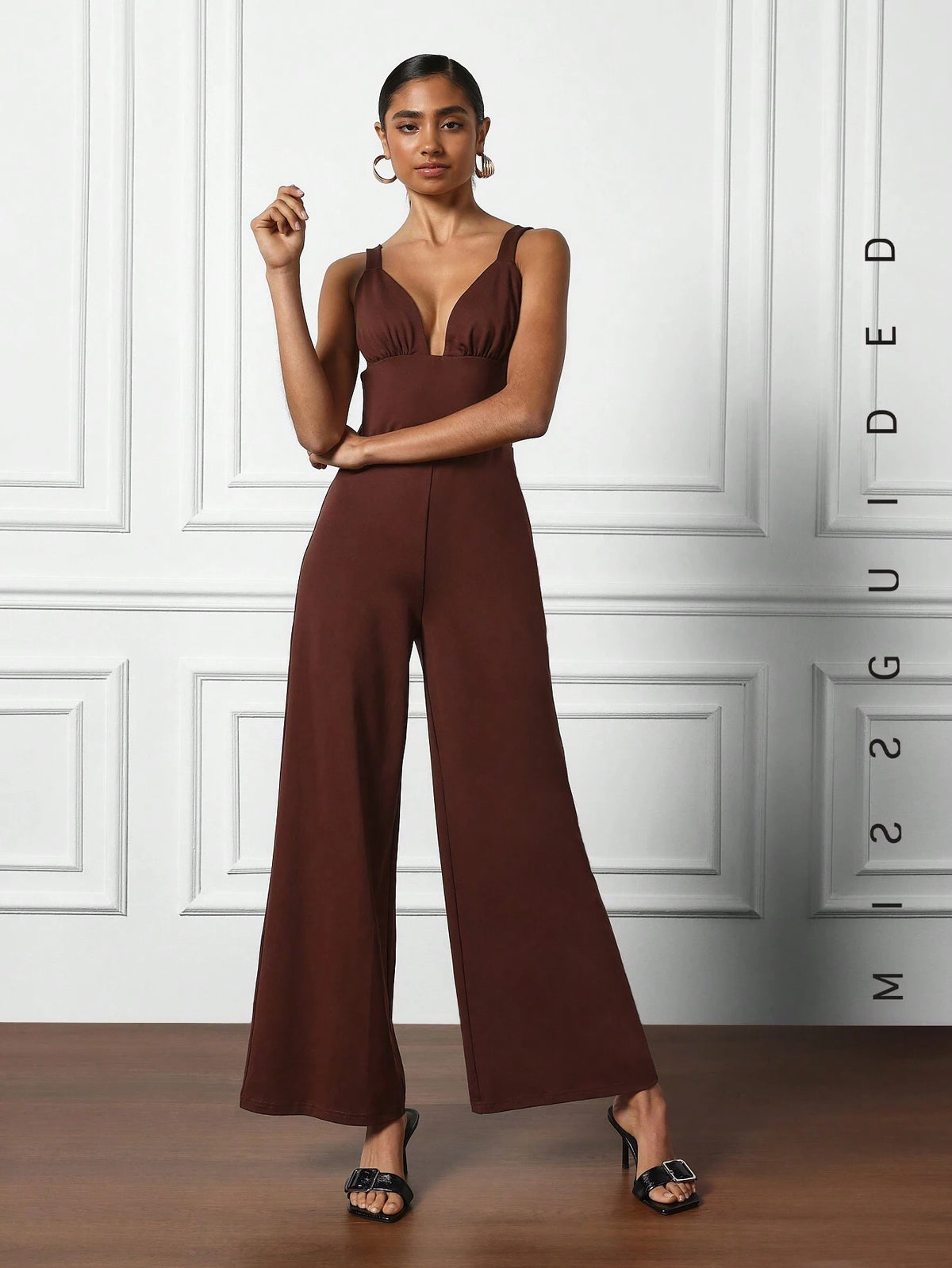 MISSGUIDED Cami Strap Jumpsuit