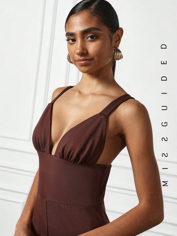 MISSGUIDED Cami Strap Jumpsuit