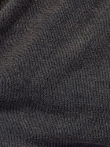 MISSGUIDED Distressed Ribbed Asymmetric One Shoulder Long Sleeves Ruched Bodycon Mini Dress