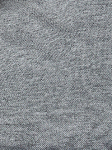 MISSGUIDED High Neck Shoulder Pad Ruched Heather Bodycon Mini Dress