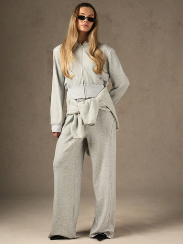 MISSGUIDED Tailored Wide Leg Sweatpants Winter Wear