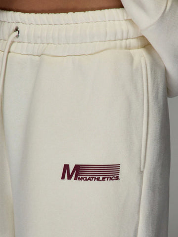 MISSGUIDED Wide Leg Sweatpants With Side Graphic Rubber Print