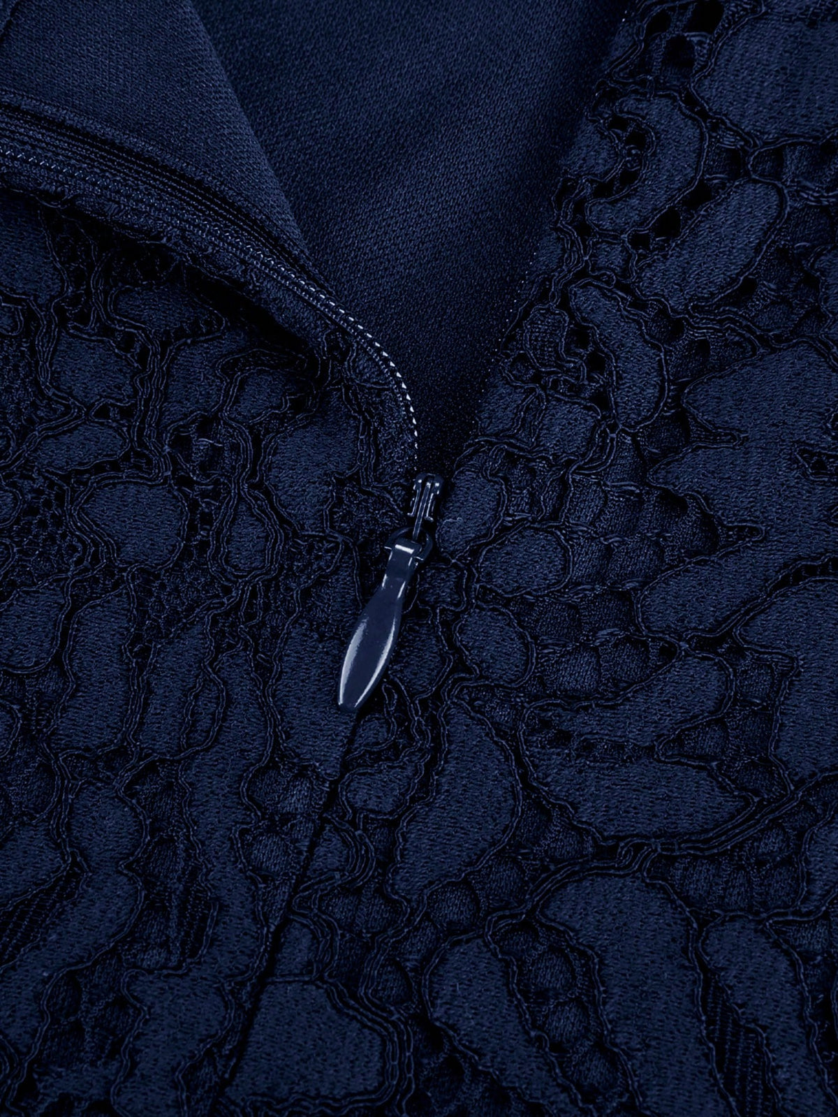 MIUSOL Bridesmaid Dress With Lace Ruffle Hem And Irregular Hemline