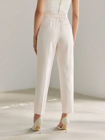 MOTF PREMIUM CLASSY PRESS CREASE TAILORED SUIT PANTS