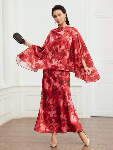 MOTF PREMIUM DRAPED FLORAL PRINT SET