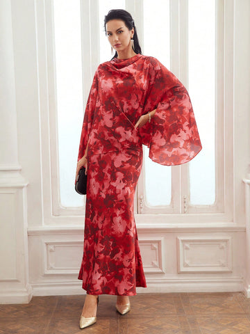 MOTF PREMIUM DRAPED FLORAL PRINT SET