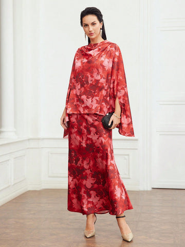 MOTF PREMIUM DRAPED FLORAL PRINT SET