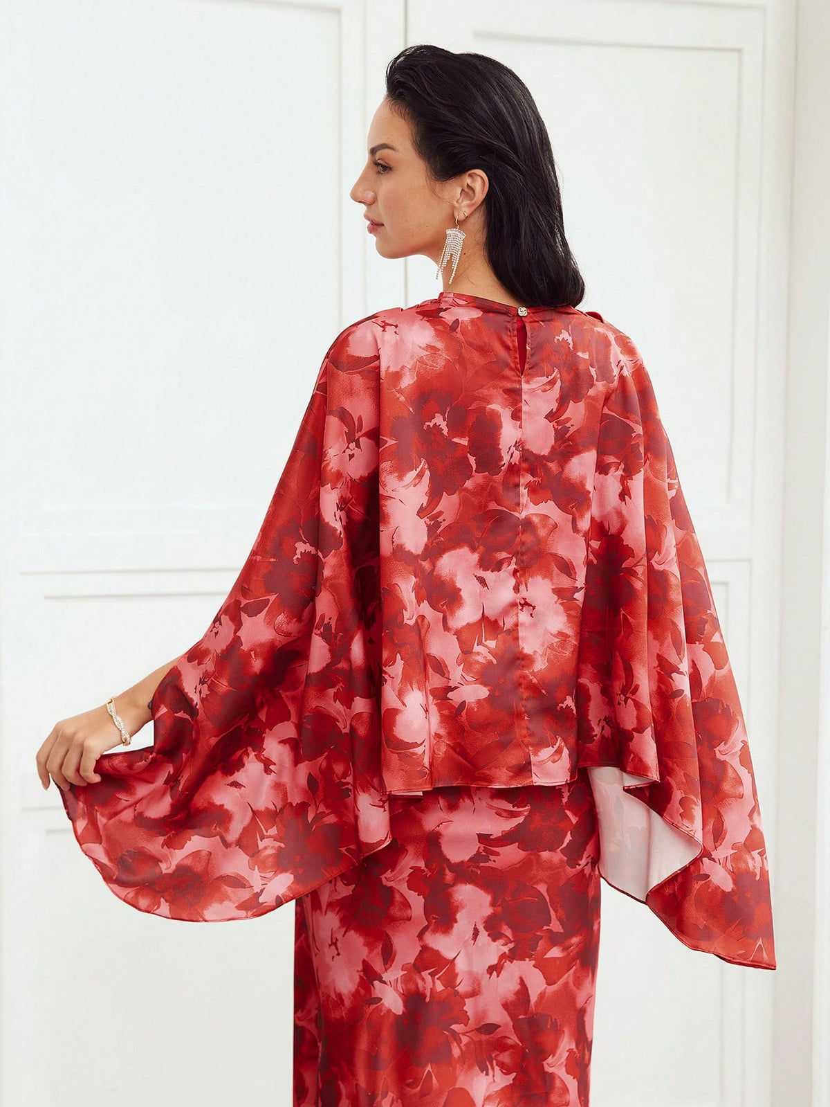 MOTF PREMIUM DRAPED FLORAL PRINT SET