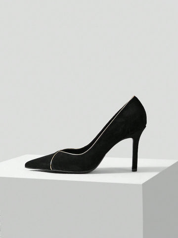 MOTF PREMIUM ELEGANT POINTED TOE HIGH HEELED PUMPS FOR WOMEN