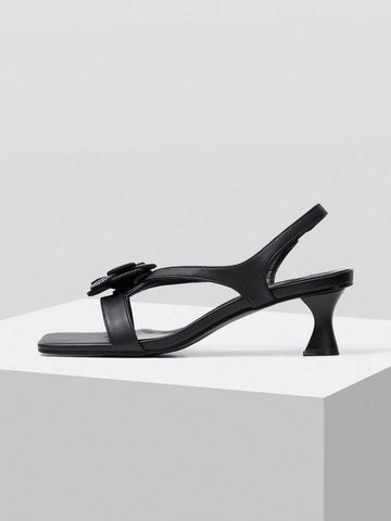 FASHION LADIES RHINESTONE THREE-DIMENSIONAL FLOWER DECORATION