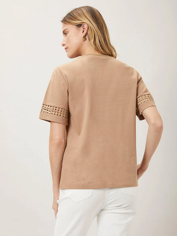 MOTF PREMIUM GUIPURE LACE T-SHIRT