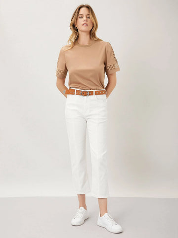 MOTF PREMIUM GUIPURE LACE T-SHIRT